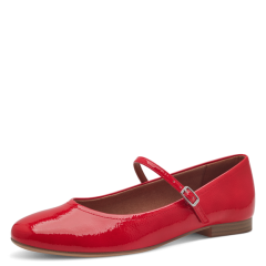 Damen Ballerina in Lack-Optik