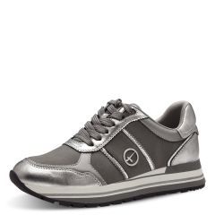 Damen Sneaker mit Metallic-Details