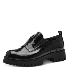 Damen Halbschuh in Lack-Optik