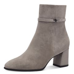 Damen Stiefelette mit dezentem Zierband