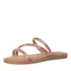 Damen Sandale im Glitzer-Look