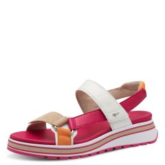 Damen Sandalette im sommerlichen Farbmix