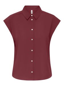 Damen Hemd ONLNOVA LIFE VIS S/S CLAY SHIRT