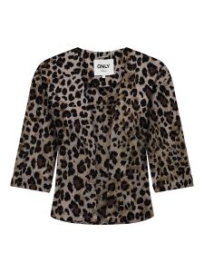 Damen Blazer ONLPOPTRASH 3/4 AOP SHOR BLAZER TLR