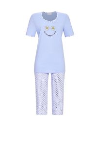 Damen Pyjama mit Caprihose