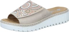 Damen Pantolette mit grafischem Muster