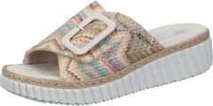 Damen Pantolette mit grafischem Muster