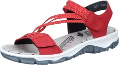 Damen Sandalette mit Klettverschluss