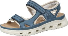 Damen Sandalette mit Klettverschluss