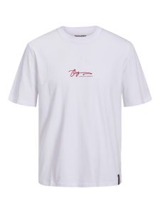 Herren T-Shirt JORJOSHUA EMB TEE SS CREW NECK