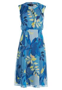 Partykleid mit floralem Muster