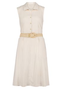 Hemdblusenkleid mit Gürtel