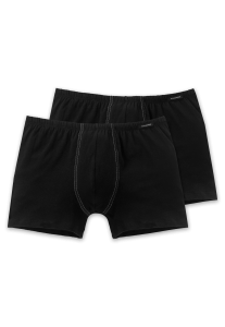 Herrenshorts 2Pack in Schwarz