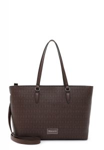 braune Damen Handtasche von TAMARIS aus Feinsynthetik