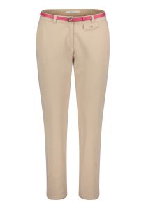 Damen Chino-Hose mit Gürtel