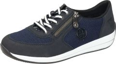 Damen Schnürschuh mit seitlichem Reißverschluss