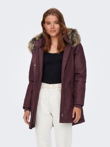 Damen Parka von ONLY ONLKATY PARKA COAT CC OTW Winetasting