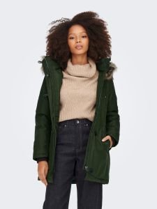 Damen Winterparka ONLIRIS FUR WINTER PARKA CC OTW Rosin