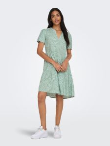 Damen Kleid ONLZALLY LIFE S/S THEA DRESS NOOS PTM